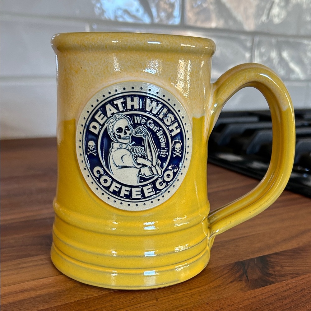 Death Wish Coffee Rosie the Riveter Mug